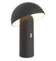 Lampe de table sans fil - LUMISKY - TOD BLACK - H28 cm - Tete orientable - LED blanc chaud