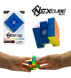 Puzzle Cube Nexcube 3x3 + 2x2 Classic - MoYu - Multicolore - Extérieur - Neuf