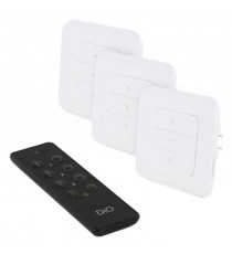Kit 3 interrupteurs volet et télécommande - DIO CONNECT - REV-KIT-04
