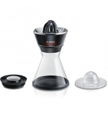 Presse-agrumes - BOSCH - MCP72GPB VitaStyle Citro - Noir / inox brossé - 40 W - LED - récipient verre 1 L - cône universel