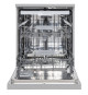 Lave-vaisselle pose libre CONTINENTAL EDISON - 15 couverts - Largeur 59,8 cm - Classe D - moteur induction - 39 dB - Silver