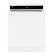 Lave-vaisselle pose libre CONTINENTAL EDISON - 15 couverts - Largeur 59,8 cm - Classe D - moteur induction - 39 dB - Blanc