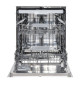 Lave-vaisselle pose libre CONTINENTAL EDISON - 15 couverts - Largeur 59,8 cm - Classe D - moteur induction - 39 dB - Blanc