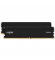 Mémoire RAM - CRUCIAL - Pro DDR5 32Go Kit (2x16Go) - 6000MHz - Intel XMP 3.0 - 32Go DDR5 - CP2K16G60C48U5