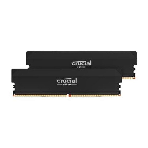 Mémoire RAM - CRUCIAL - Pro DDR5 32Go Kit (2x16Go) - 6000MHz - CL36 - Édition Overclocking - CP2K16G60C36U5B