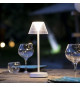 Lampe de table sans fil - LUMISKY - BEVERLY WHITE - H34 cm - LED blanc chaud