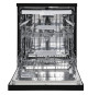 Lave-vaisselle pose libre CONTINENTAL EDISON - 15 couverts - Largeur 59,8 cm - Classe D - moteur induction - 39 dB - Noir