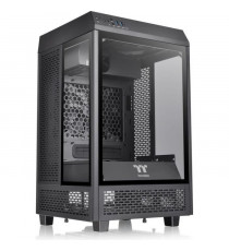 Boîtier PC - THERMALTAKE - The Tower 100 - Boitier sans alimentation - Mini tour - Format Mini-ITX - Noir ( CA-1R3-00S1WN-00 )