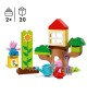 LEGO DUPLO 10431 Le Jardin et la Cabane dans l'Arbre de Peppa Pig - Jouet Créatif