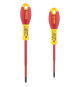 Jeu de 2 Tournevis - STANLEY FATMAX - FMHT0-62649 - Borniers Isolés 1000V - PZ1X100 + PZ2X125