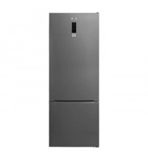 Réfrigérateur congélateur bas 472L - Total No Frost - affichage digital sur la porte - 41 dB - L70 cmxH186cm -inox