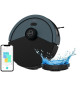 Hoover HG430H Hydro Robot Aspirateur Laveur - Puissant 4000Pa - Tous Sols - Navigation Laser -Capteur d'obstacles - Station r…