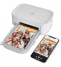 Imprimante sans fil portable - HP - SPROCKET STUDIO + - Photos de 10,2 x 15,2 cm a partir de votre appareil iOS et Android