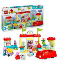LEGO DUPLO 10434 Le Supermarché de Peppa Pig - Jouet Enfants 2 Ans