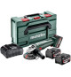 Set Meuleuse d'angle sans fil - METABO - W 18 L 9-125 Quick - 18 V - MetaBOX 165 L