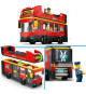 LEGO City 60407 Le bus rouge a deux étages, bus jouet, véhicule pour enfants des 7 ans