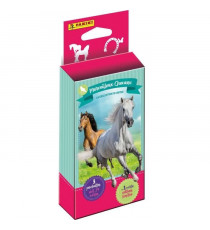 Blister - PANINI - Collection de cartes pour les fans de chevaux - Contient 3 pochettes de 8 cartes + 1 carte en édition limitée
