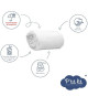 Lot de 2 Proteges Matelas Bébé Bamboo - 70x140 cm - Alese Imperméable - Viscose Douce - Sans traitement chimique
