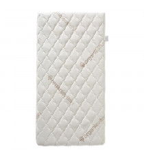 Matelas Bébé Coton Bio - 70x140x10 cm - 100% Coton - Déhoussable - Sans traitement chimique