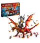 LEGO NINJAGO 71822 Le dragon source du mouvement - Jouet de ninja avec 6 minifigurines