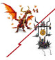 LEGO NINJAGO 71822 Le dragon source du mouvement - Jouet de ninja avec 6 minifigurines