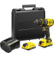 Perceuse visseuse 80 Nm Brushless Lithium 18V - 2 Batteries 2Ah - STANLEY FATMAX V20 - SFMCD720D2K-QW