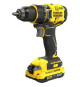Perceuse visseuse 80 Nm Brushless Lithium 18V - 2 Batteries 2Ah - STANLEY FATMAX V20 - SFMCD720D2K-QW