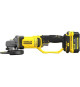 Meuleuse 125 mm - Lithium 18V - 2 Batteries 4Ah - STANLEY FATMAX V20 - SFMCG400M2K-QW