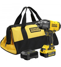 Boulonneuse a chocs - STANLEY FATMAX V20 - SFMCF940M1-QW - 1/2 Brushless 950 Nm - Lithium 18V - 1 Batterie 4Ah