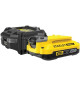 Starter Kit - STANLEY FATMAX V20 - SFMCB10D1-QW - Chargeur 1,25A + 1 Batterie 18V 2Ah