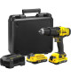 Perceuse visseuse a percussion 50 Nm - Lithium 18V - 2 Batteries 2Ah - STANLEY FATMAX V20 - SFMCD711D22-QW