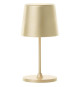 Lampe a poser d'extérieur - BRILLIANT - KAAMI - Rechargeable - Or mat - LED - 2W - 310lm - 3000K - DIM - USB - 3-Step DIM - IP54