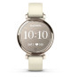 Montre connectée - GARMIN - Lily 2 - 25,4 x 21,3 mm - Cream Gold avec bracelet Blanc coco