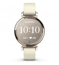 Montre connectée - GARMIN - Lily 2 - 25,4 x 21,3 mm - Cream Gold avec bracelet Blanc coco