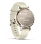 Montre connectée - GARMIN - Lily 2 - 25,4 x 21,3 mm - Cream Gold avec bracelet Blanc coco