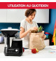 MOULINEX ClickChef Robot cuiseur, 3.6 L, 1400 W, 5 programmes automatiques, 32 fonctions, Balance, Cuiseur vapeur YY4500FG