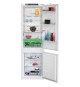 Réfrigérateur combiné - BEKO - 2 portes - Intégrable - 254 L (185 L + 69 L) - Froid ventilé - Classe E