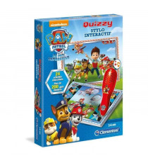 Clementoni - Quizzy - Pat' Patrouille - Jeu avec stylo intéractif - Sonore et lumineux - Dés 3ans