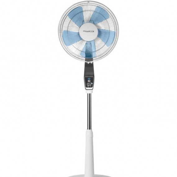 Ventilateur sur pied - ROWENTA VU5640F2 - 70 W -  Oscillant, 5 pales, 4 vitesses, Turbo Silence, fonction Turbo Boost