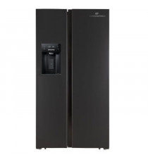 Réfrigérateur américain 556L - Total No Frost - distributeur d'eau et de glaçons - Classe E -moteur inverter  - noir