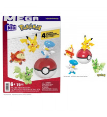 Briques de construction - MEGA CONSTRUX - 4 NEW PARTNERS - Licence Pokémon