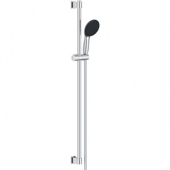 Ensemble de douche avec pommeau 2 jets, barre 90cm et flexible - GROHE Vitalio Start 110 26954001 - Economie d'eau - Chromé