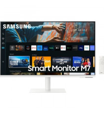 Ecran PC - SAMSUNG - Smart Monitor M7 - BM700 - 32 UHD 4K 3840x2160 - 60Hz - VA - 4ms - Noir - HDMI + Télécommande