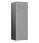 Réfrigérateur pose-libre double porte - BEKO - RDSA280K40SN - Classe E - 250 L - 160,6 x 54 x 57,4 cm - Gris Acier