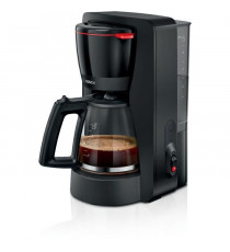 Cafetiere Filtre - BOSCH - TKA2M113 MyMoment - Noire - Capacité 1,25L - verseuse verre - systeme anti-gouttes