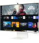 Ecran PC - SAMSUNG - Smart Monitor M8 - CM800 - 32 UHD 4K 3840x2160 - 60Hz - VA - 4ms - Blanc - HDMI + USB-C + Télécommande