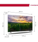 THOMSON 75QA2S13 - TV QLED 75 (190 cm) - 4K UHD 3840x2160 - HDR - Android TV - 4xHDMI - WiFi