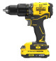Perceuse visseuse a percussion Brushless 60 Nm - Lithium 18V - 2 Batteries 2Ah - STANLEY FATMAX V20 - SFMCD715D2K-QW