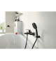 Ensemble de douche avec pommeau 2 jets, support et flexible - GROHE Vitalio Comfort 110 263992431 - Sélection facile -Economi…