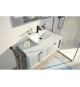 Mitigeur monocommande lavabo - GROHE Start - 234552432 - Noir mat - Taille M - Bec moyen - Economie d'eau - Tirette et vidage